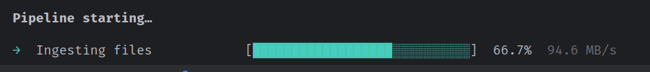 ProgressTracker live animation showing a progress bar at 66.7%